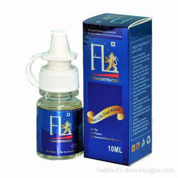 Packing E-liquid with 10/20/30/50mL Buckle Bottles, 50/50 PG/VG